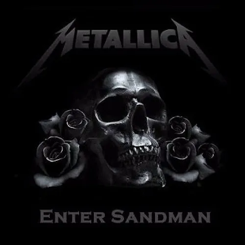 نت و تبلچر Enter Sandman metallica